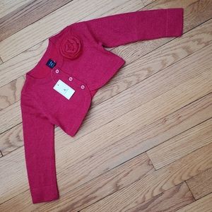 babyGap bolero fucsia 12-18 months